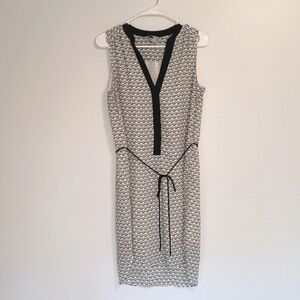 H&M size 8 black and white dress